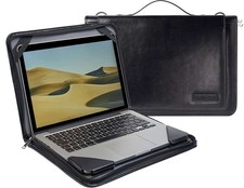 Broonel Black Leather Laptop
