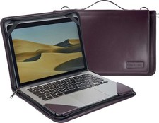 Broonel Purple Leather Laptop